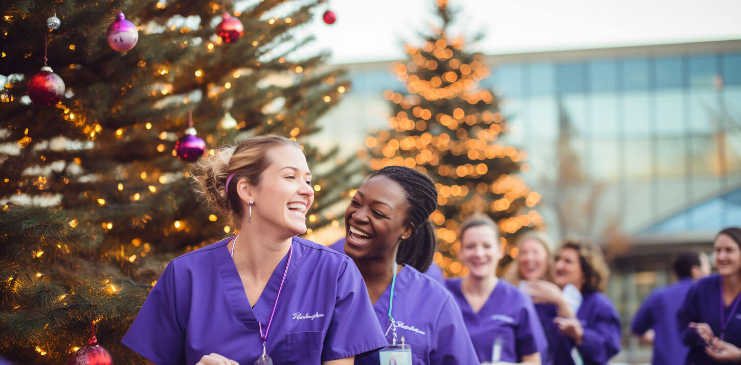 how nurses cope with Christmas